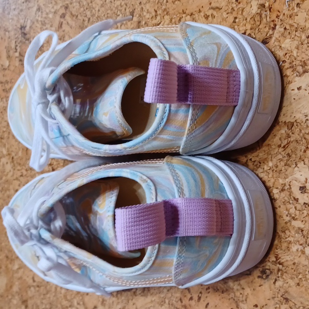 Vans Unisex Sentry Old Skool Wafflecup Sneakers W9.5, M8 Pastel Swirl NWOB - Picture 2 of 7